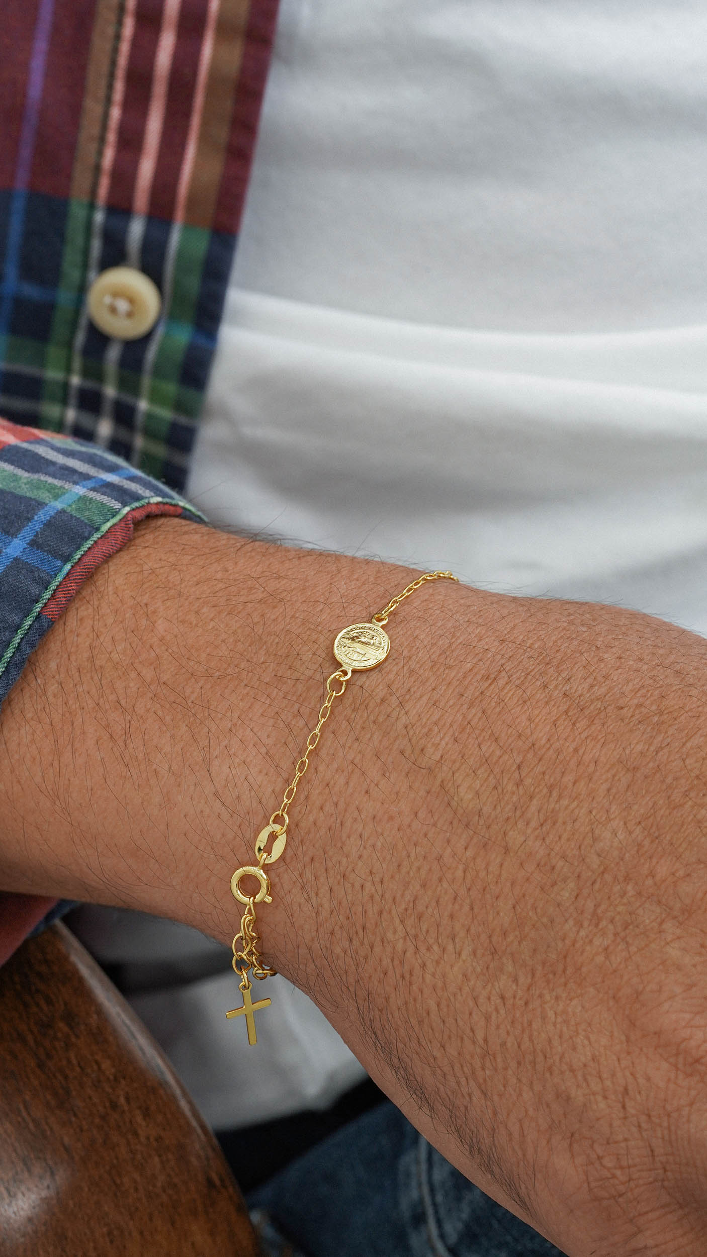 Pulsera San Benito 16.5 Cms Extensor