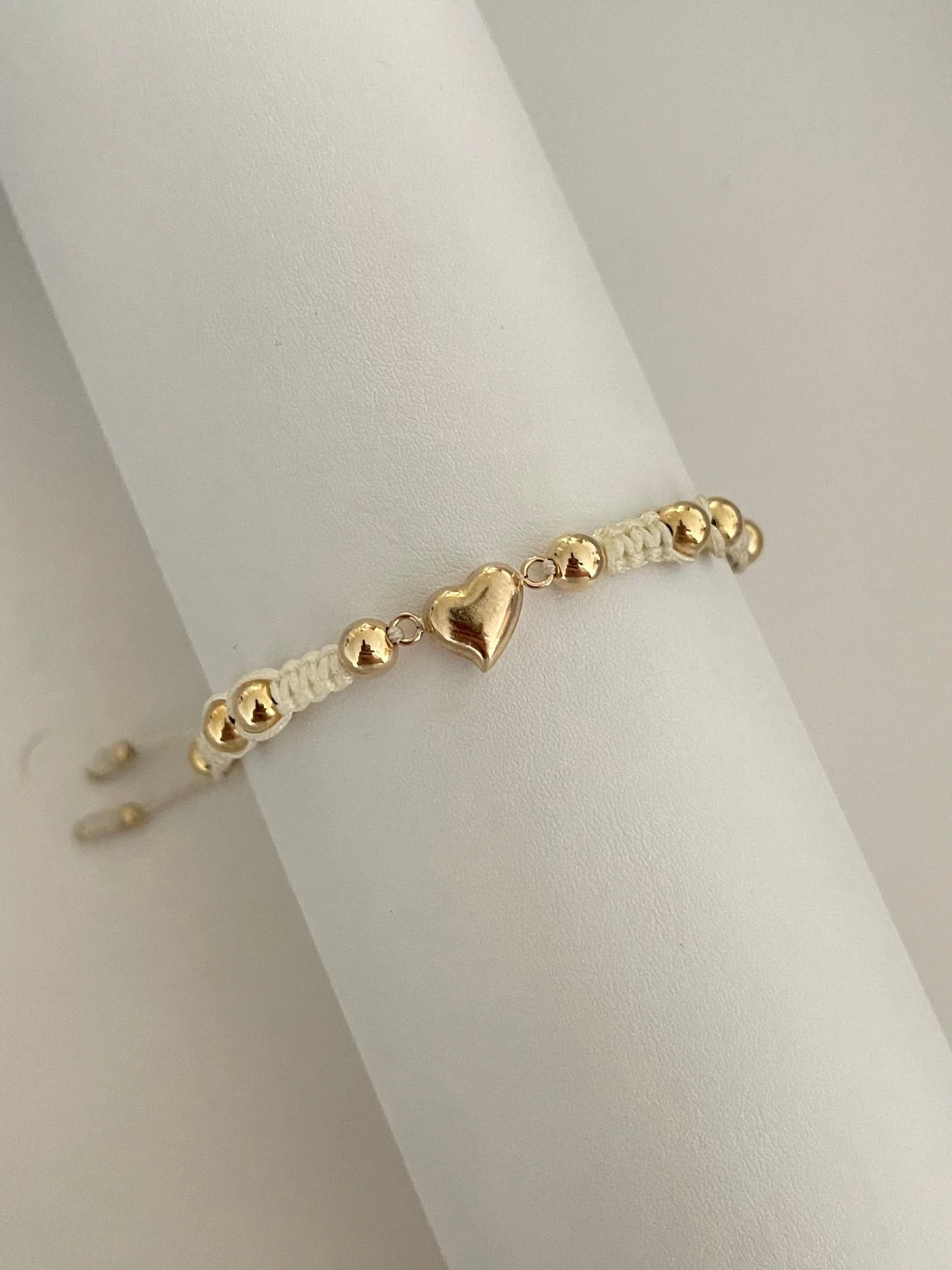 Pulsera corazón soplado (5mm)