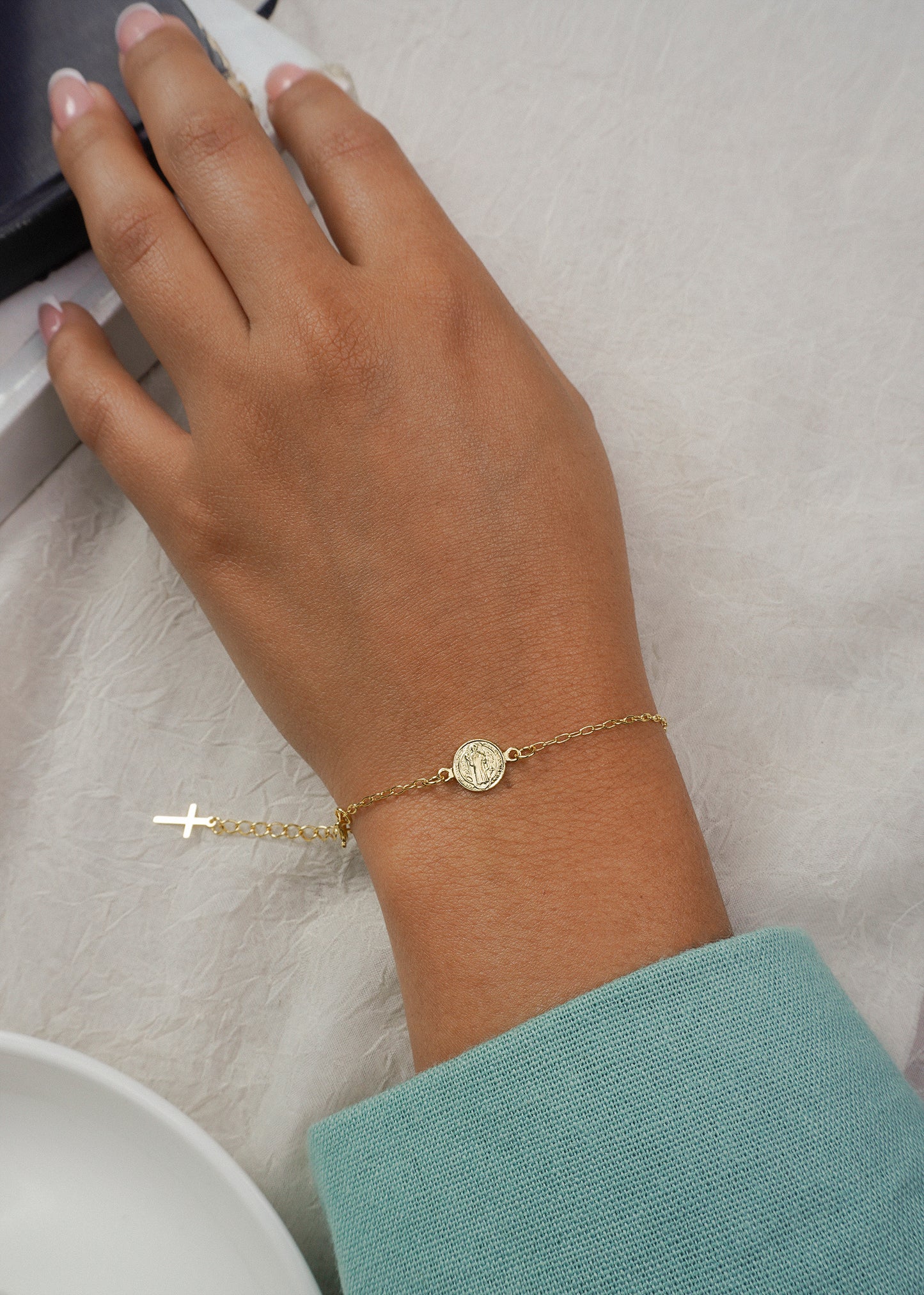 Pulsera San Benito 16.5 Cms Extensor