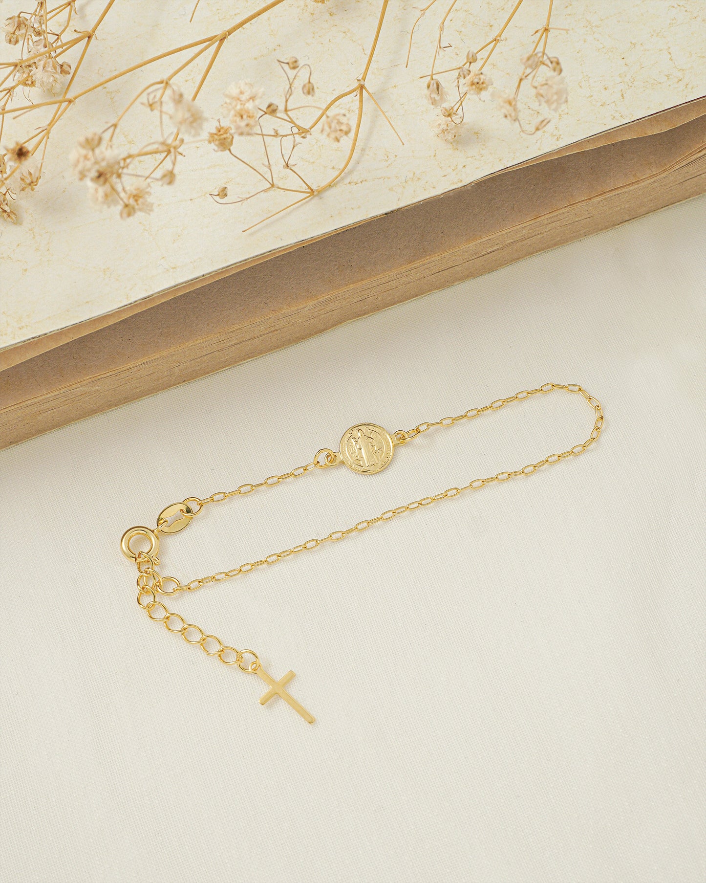 Pulsera San Benito 16.5 Cms Extensor