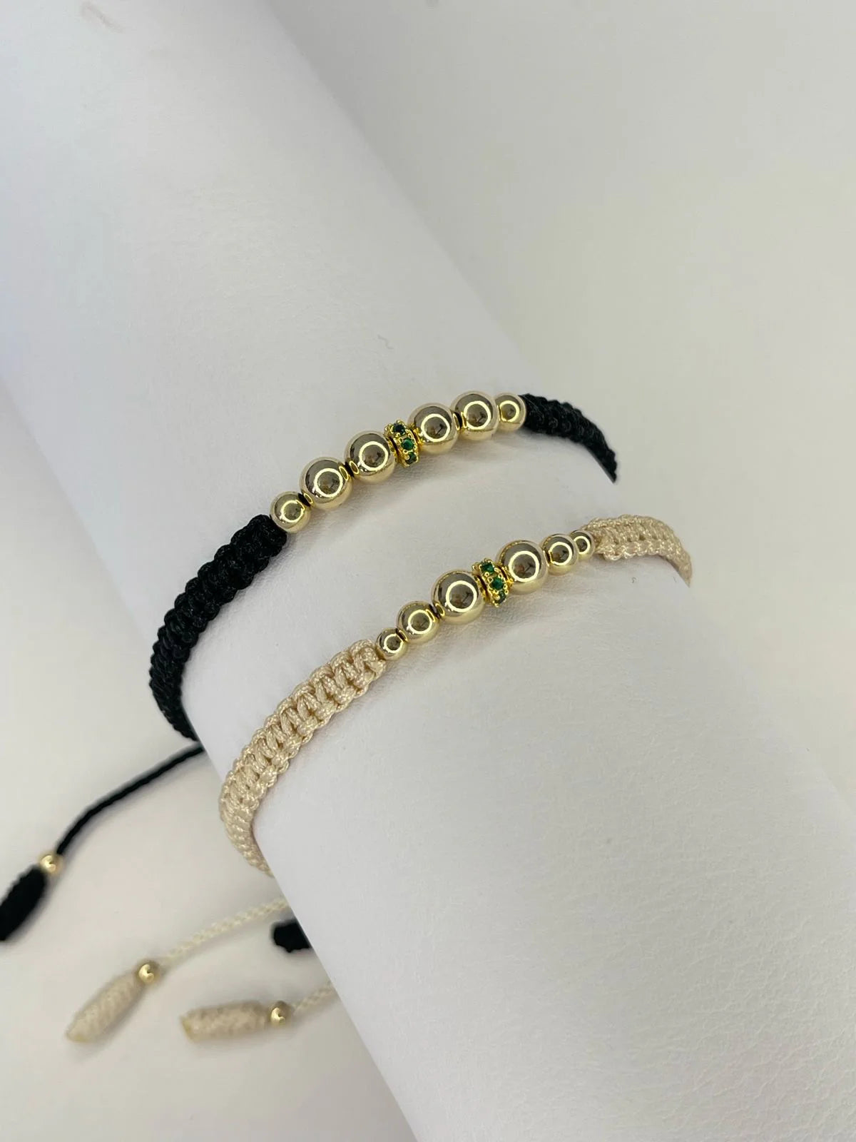 Pulseras pareja circonios