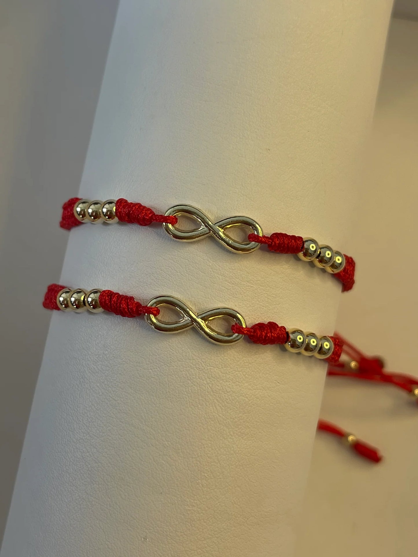 Pulseras pareja Infinito Amor