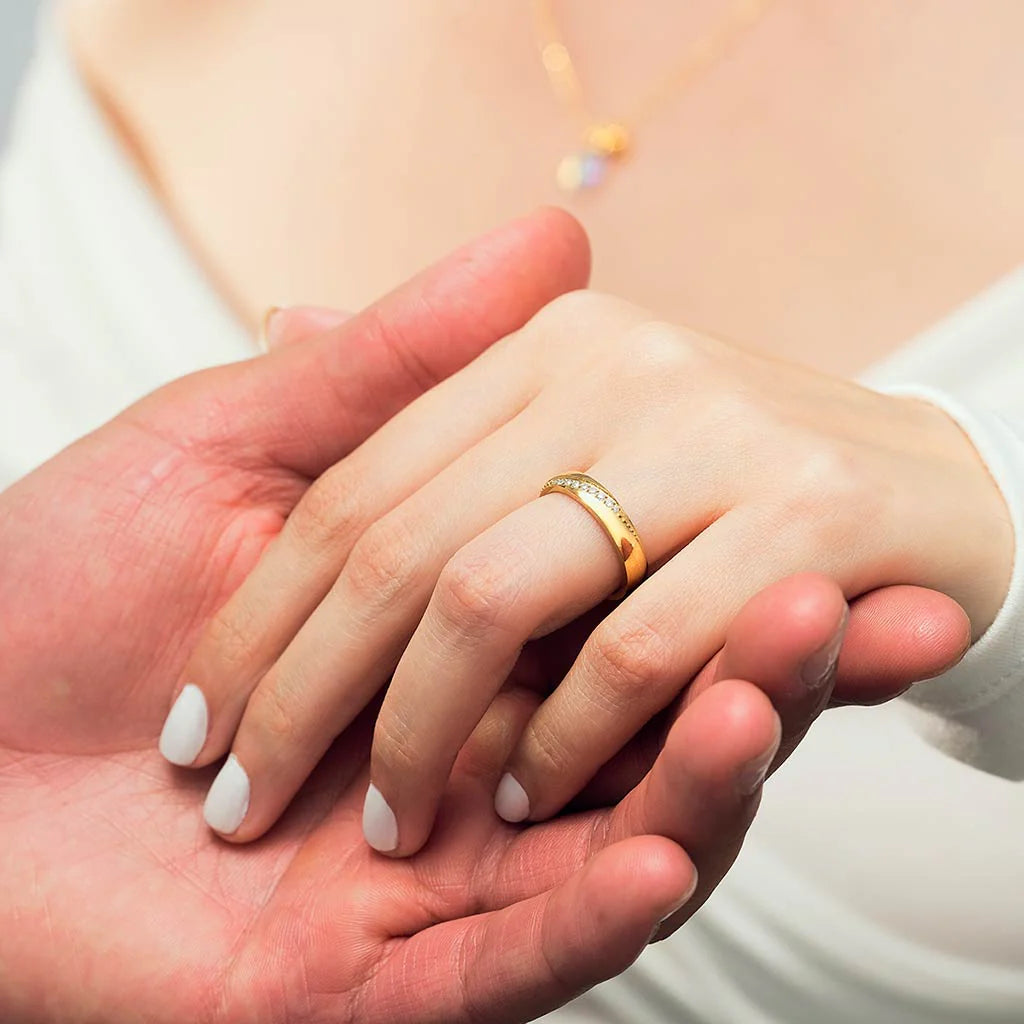 Anillos pareja matrimonio Bria
