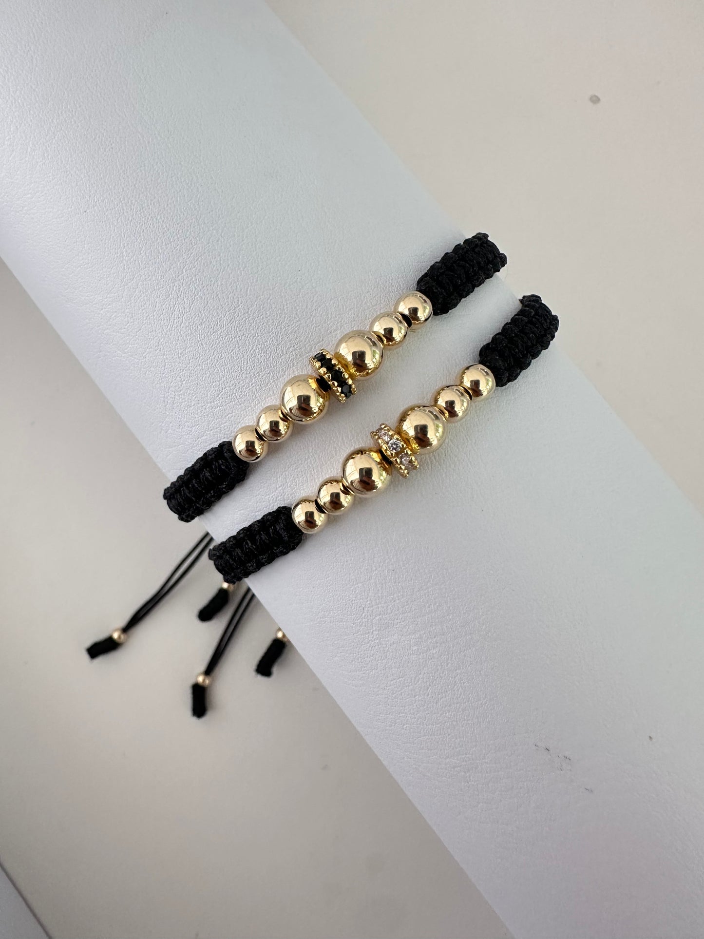 Pulseras Pareja Circonios18k