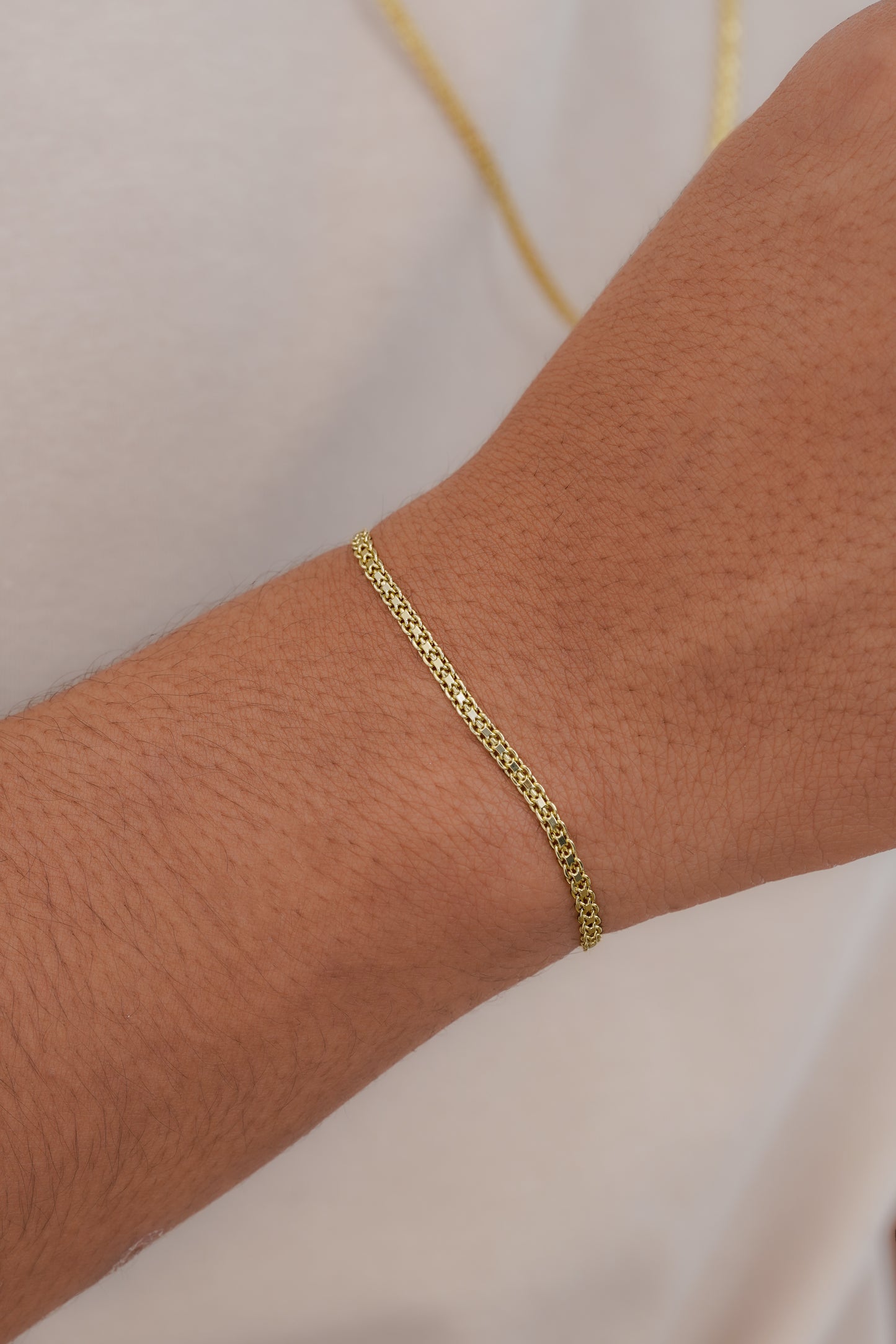 Pulsera Tejido Chino 3 Mm 20 Cms