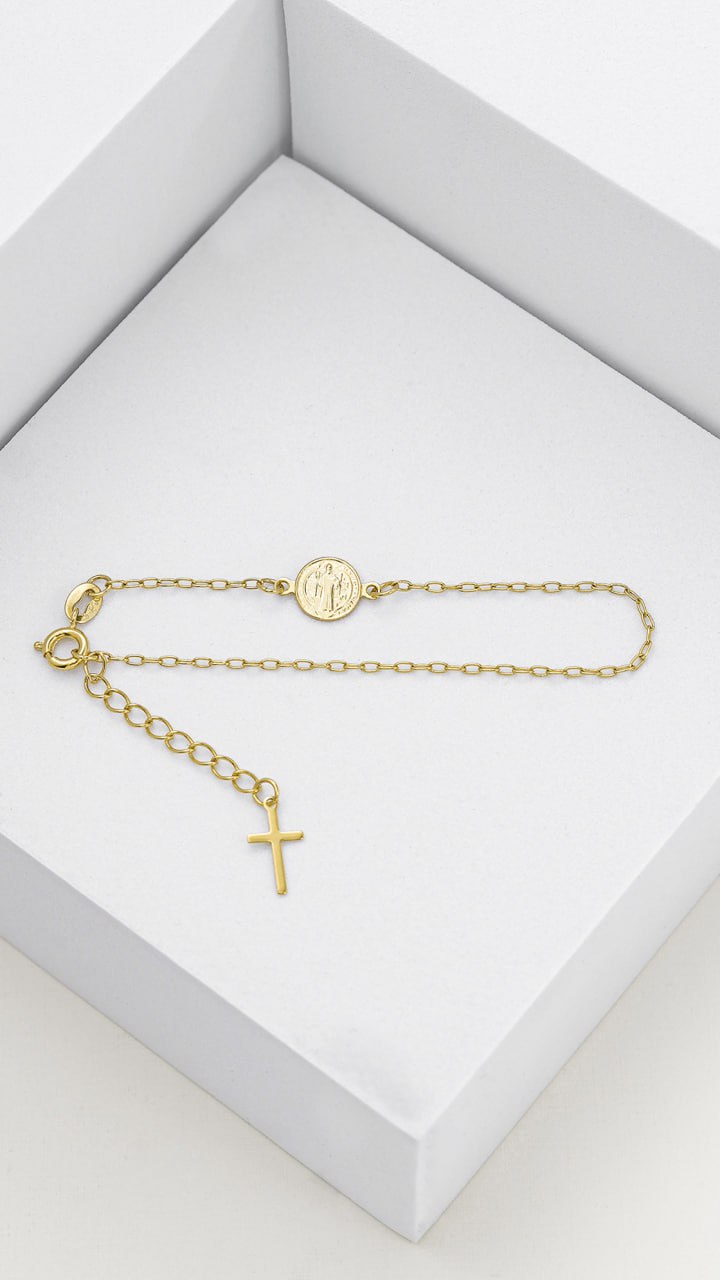 Pulsera San Benito 16.5 Cms Extensor