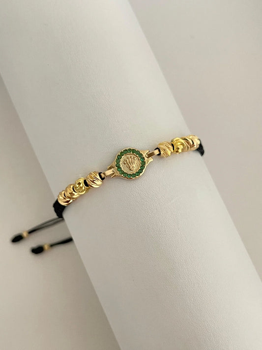 Pulsera Rlx verde peq (5mm)