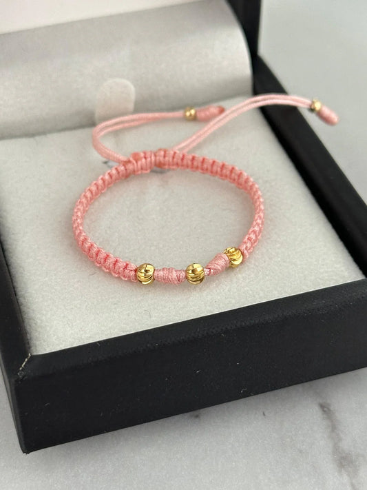 Pulsera balines diamantados