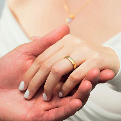 Anillos pareja matrimonio Bria