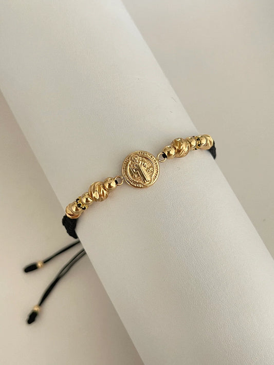 Pulsera san Benito M (6mm, 5mm, 4mm)