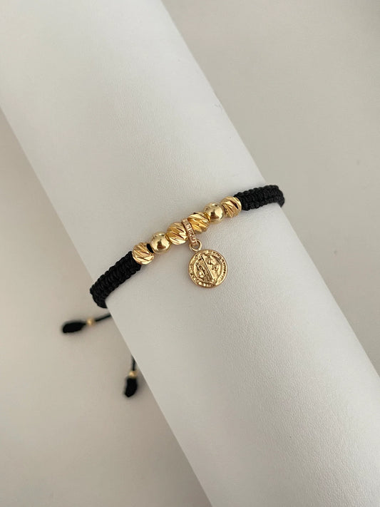 Pulsera diamantada san Benito exclusive