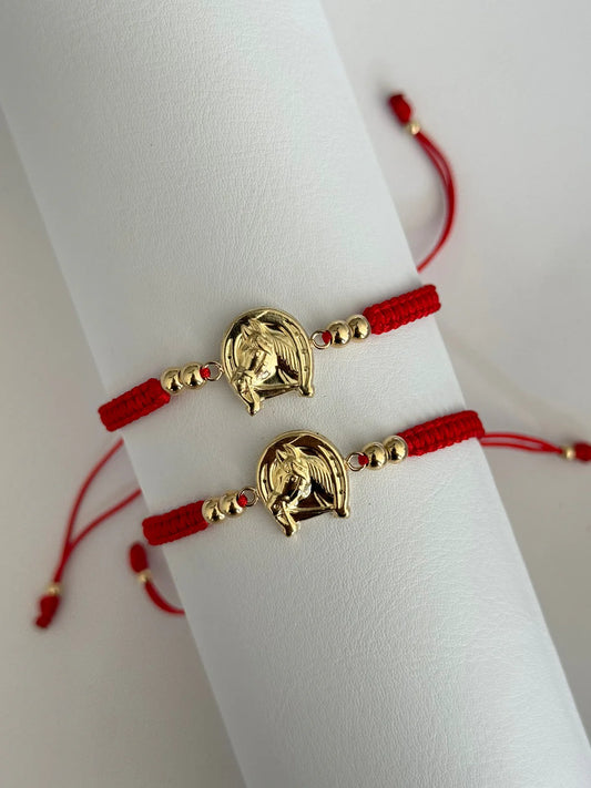 Pulsera Herradura Caballo 13mm - Balin 4mm